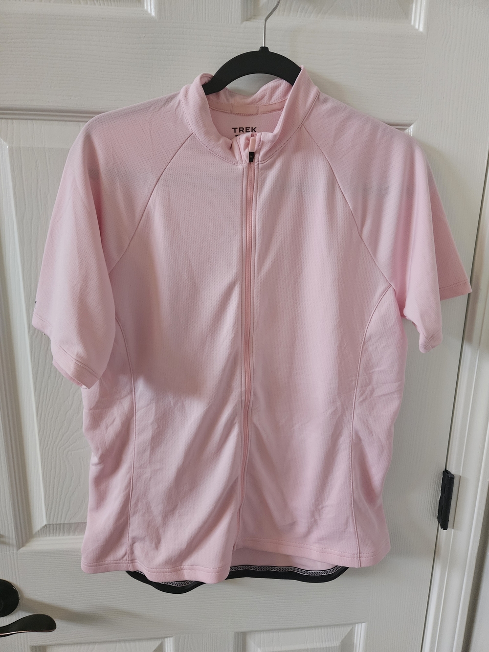 Trek Solstice Women's Cycling Jersey Trek Light Pink Short Sleeve Cycling Jersey